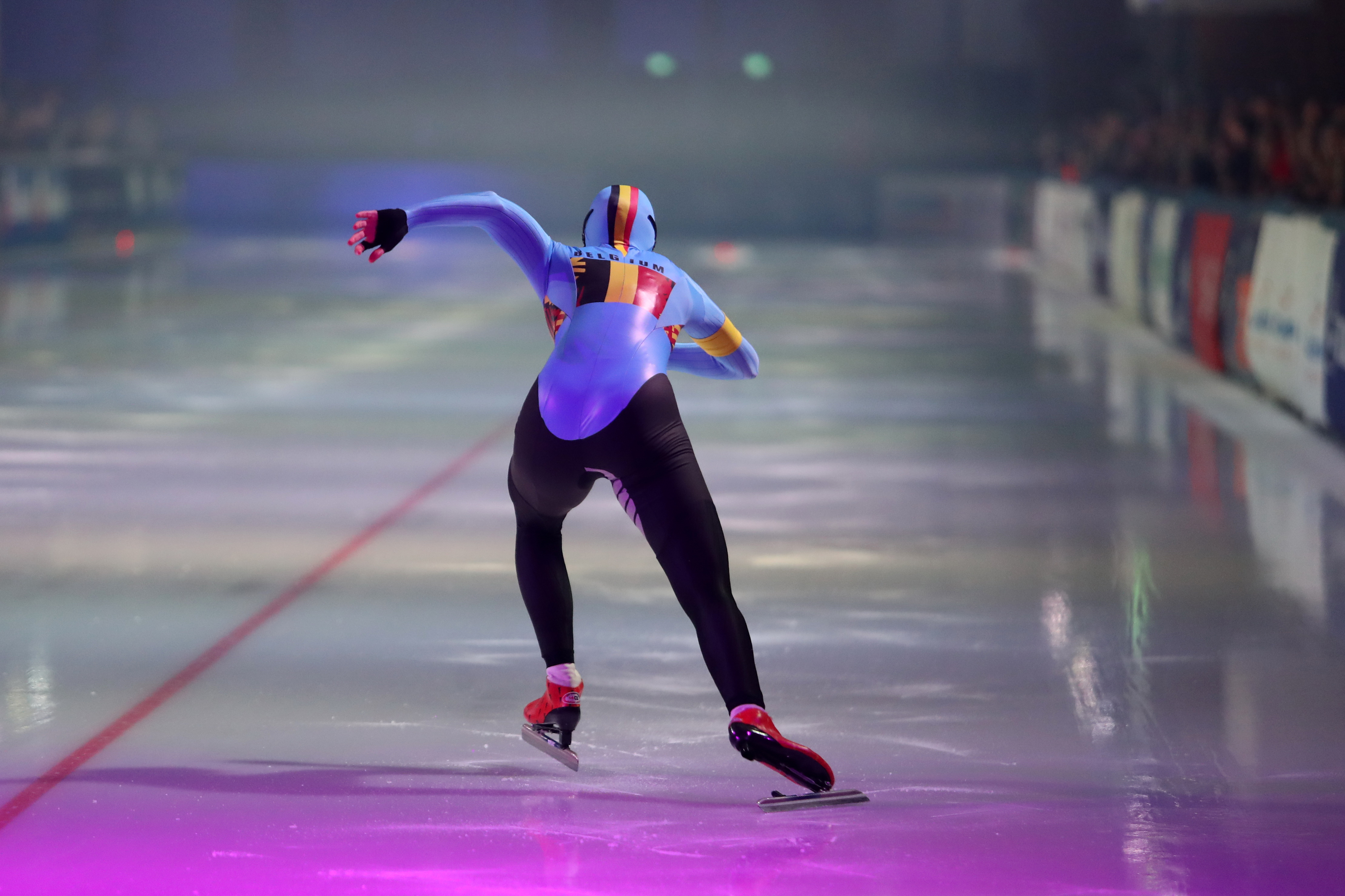 Sandrine en Fran in actie op ’s werelds snelste schaatsshow