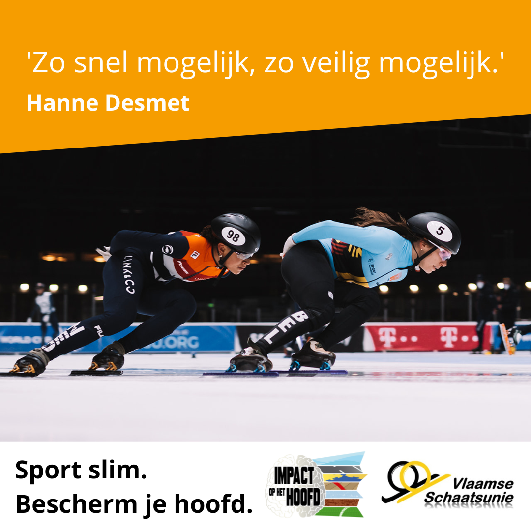 Sport slim, bescherm je hoofd
