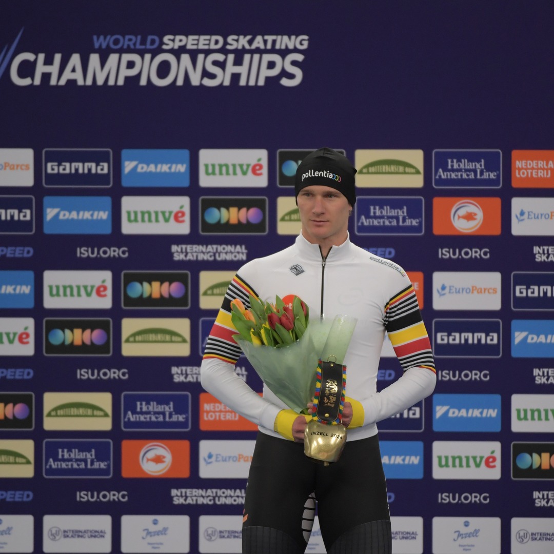 WK sprint en allround levert België 2x zilver en 1x brons op!