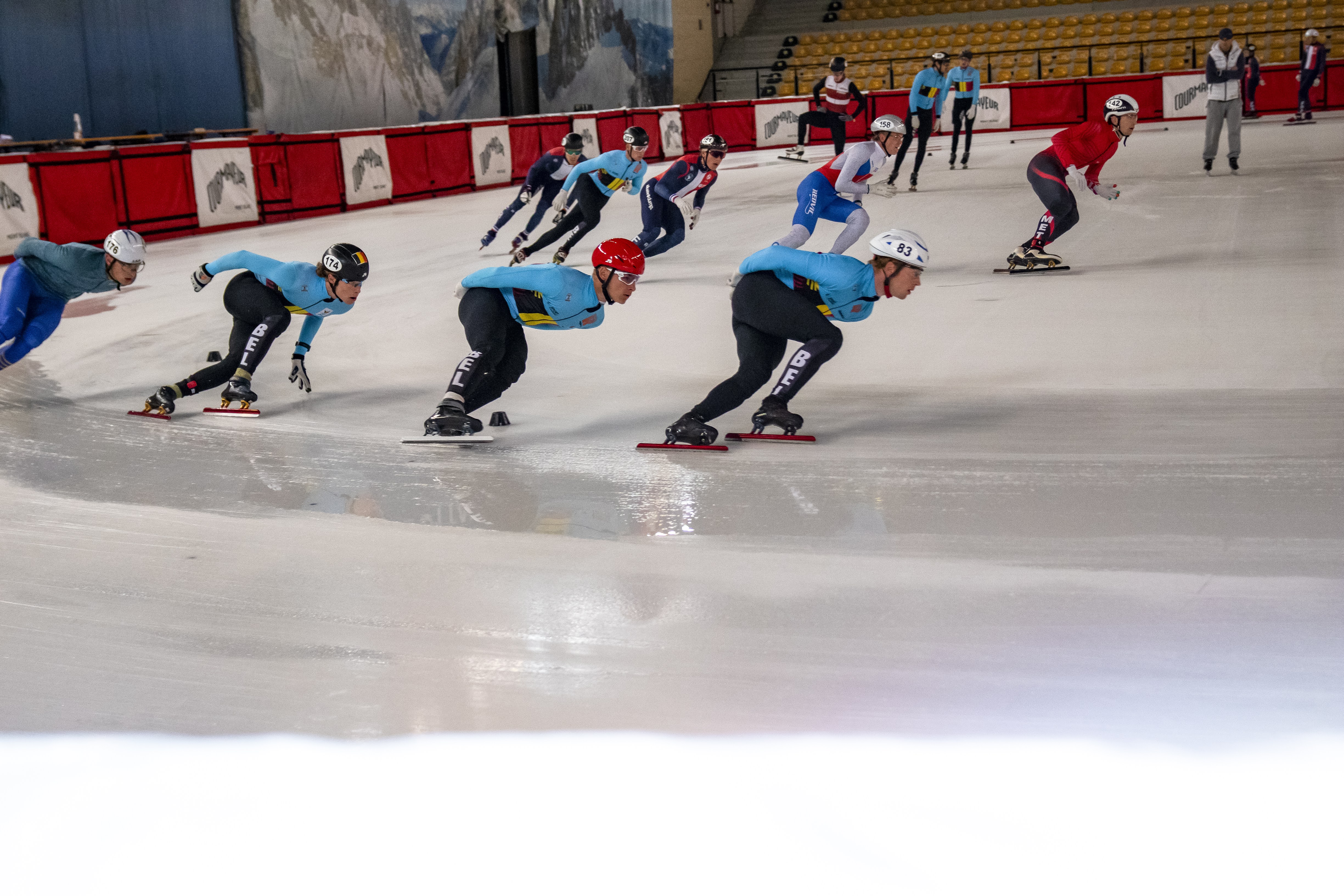 Belgische aflossingsploeg naar WK shorttrack in Montréal