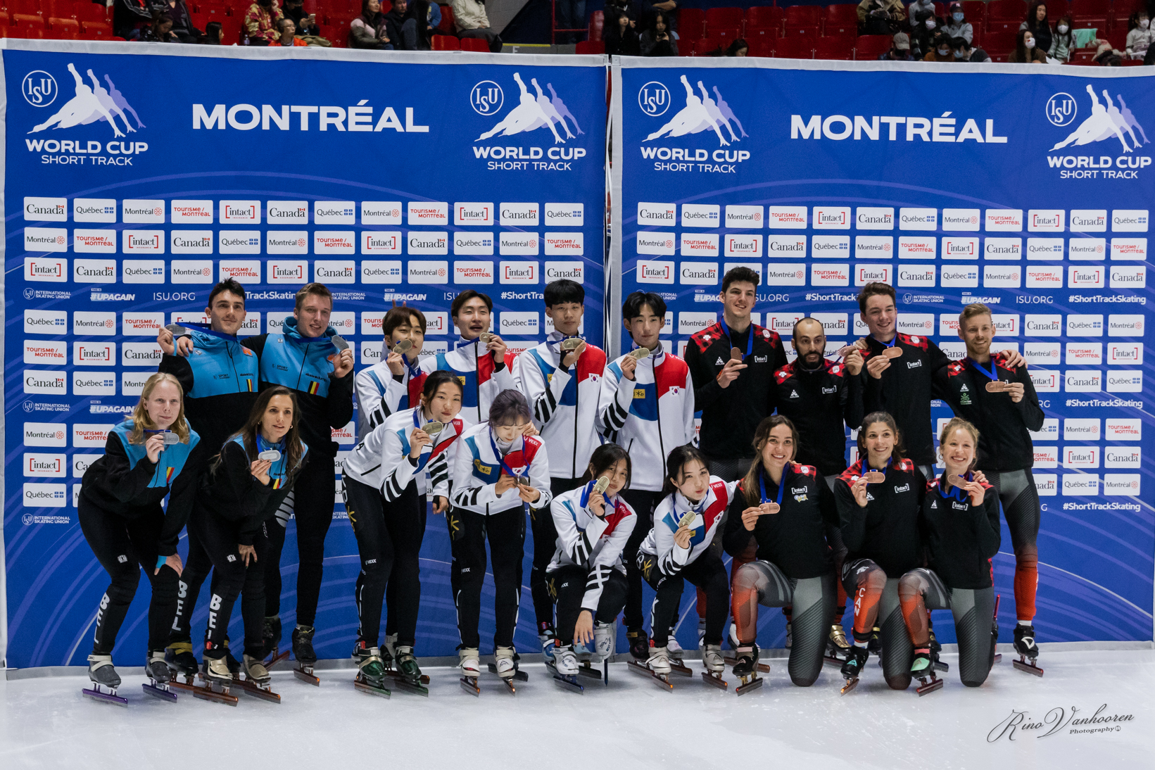Zilver voor het mixed relay team op eerste World Cup in Montréal