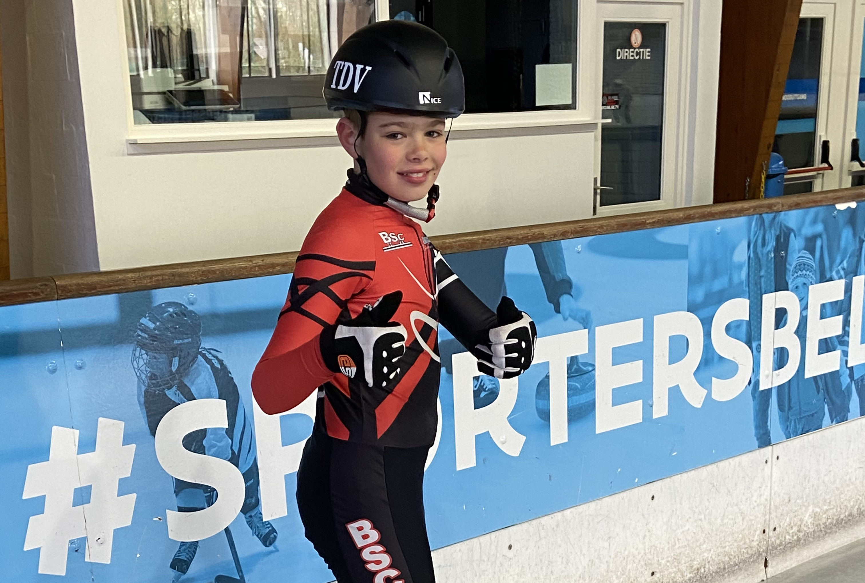 Tjorven De Vuyst in de Strafste Sporter op Ketnet