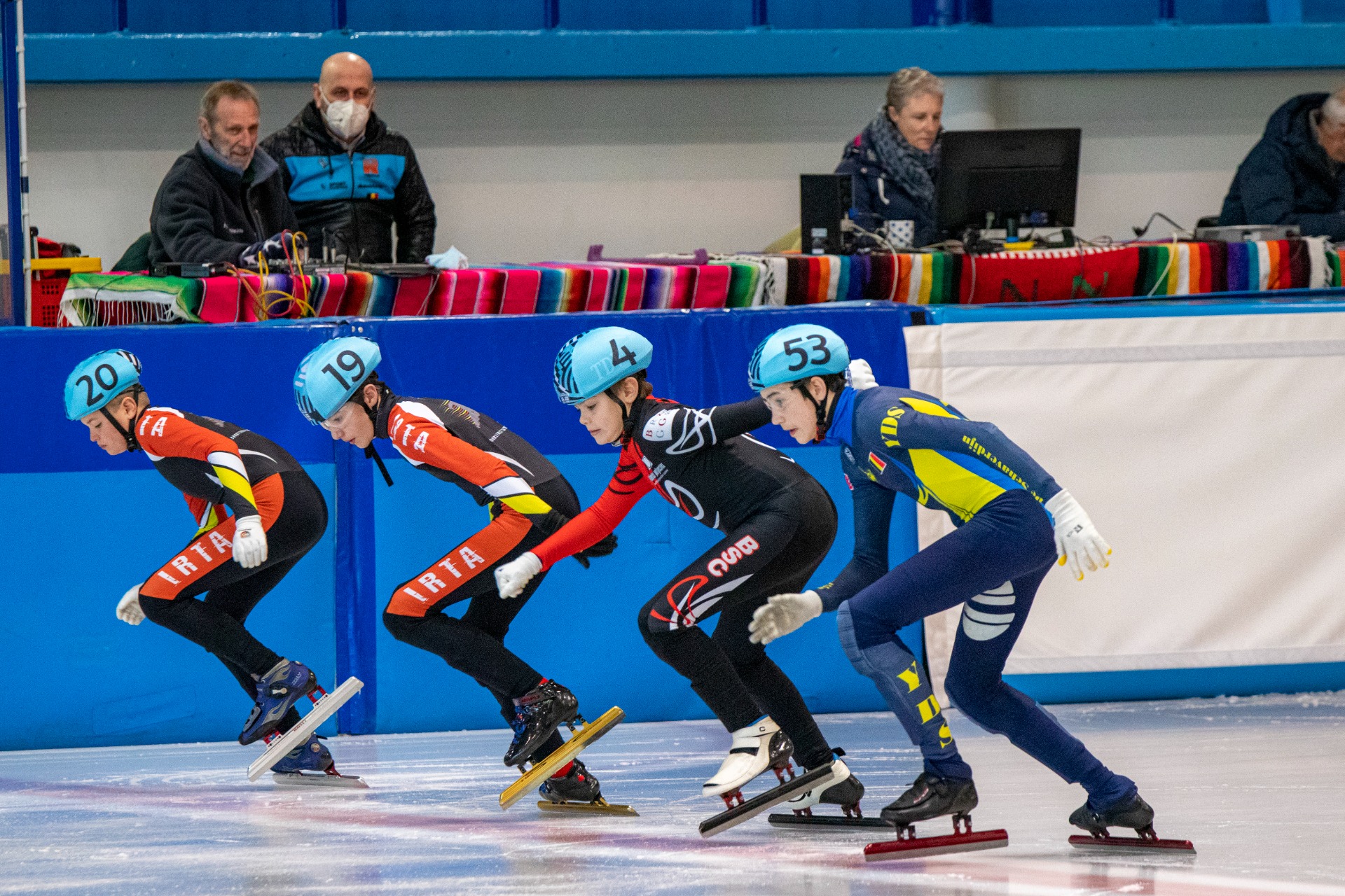 BK shorttrack in Hasselt