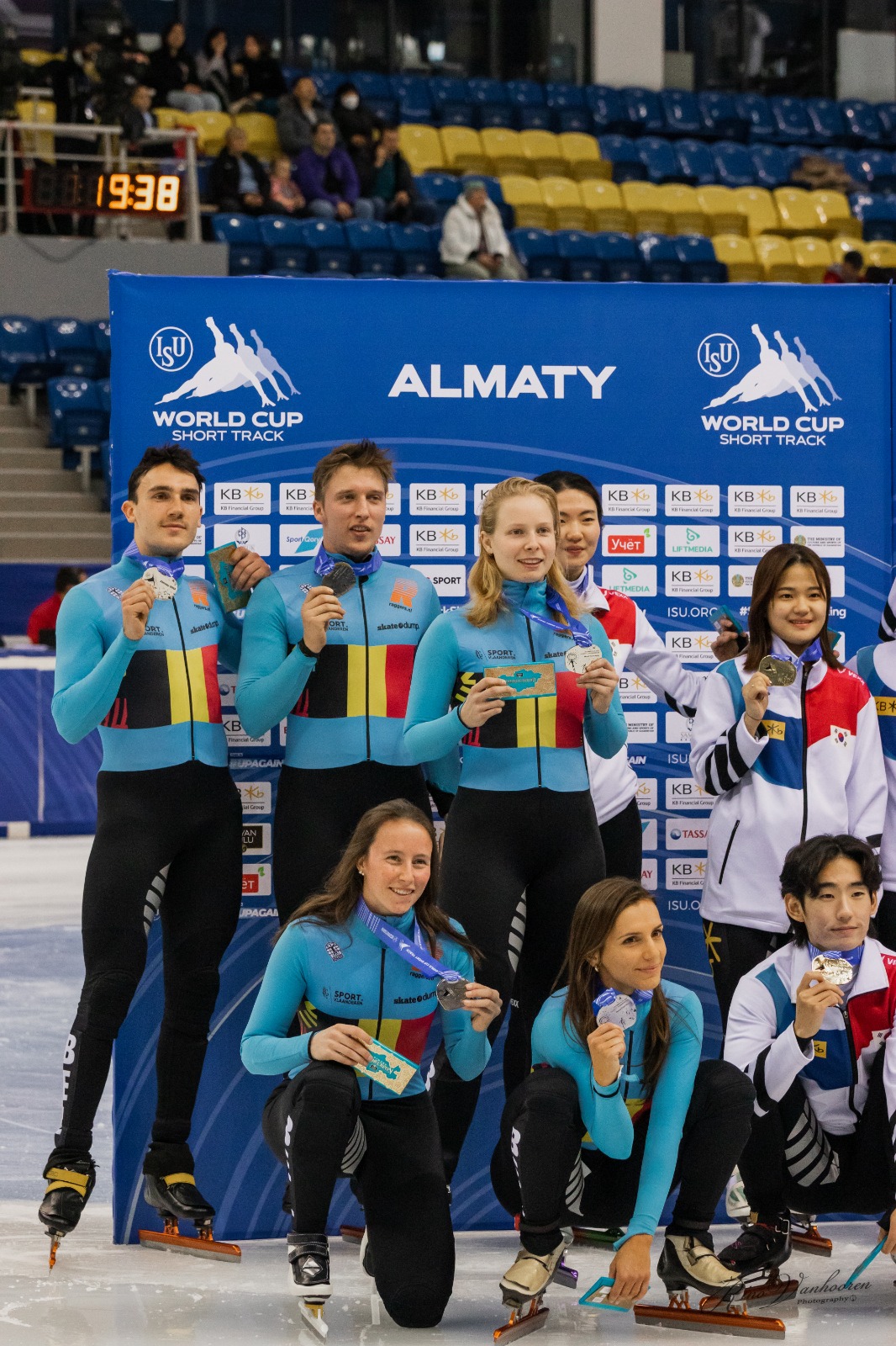 Drie keer zilver en één keer brons op World Cup 4 in Almaty