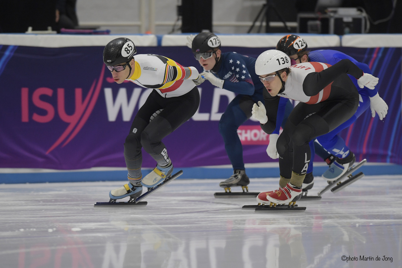 Allereerste worldcup shorttrack voor junioren vindt plaats in Leeuwarden.
