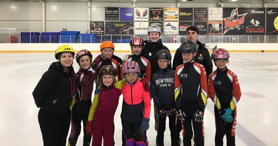 Zomerkamp shorttrack in Deurne