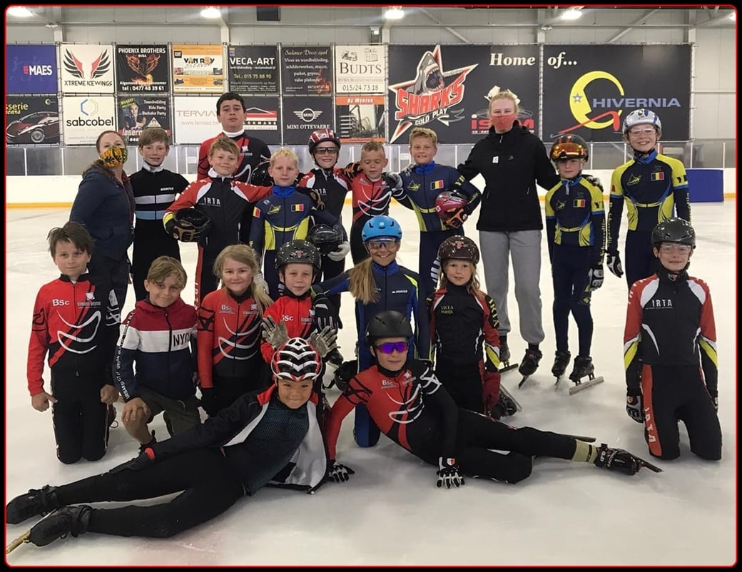 Zomerkamp voor jonge shorttrackers